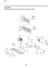 Cycle Parts parts for Lg Refrigerator GR-J308MSYM from AppliancePartsPros.com