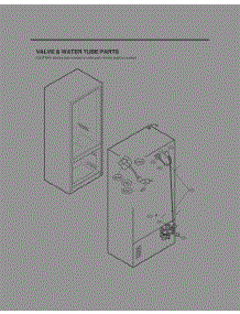 Valve And Water Tube Parts parts for Lg Refrigerator GR-J318LSJM from AppliancePartsPros.com