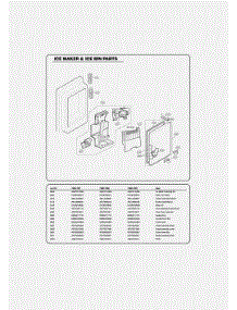 Ice Maker And Ice Bin Parts parts for Lg Refrigerator GR-J318LSTP from AppliancePartsPros.com