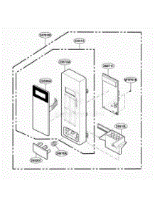 Control Panel Parts parts for Lg Wall Oven GT4175SPB from AppliancePartsPros.com