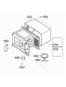 Oven Cavity Parts parts for Lg Wall Oven GT4175SPB from AppliancePartsPros.com
