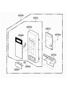 Control Parts parts for Lg Wall Oven GT4175SPQ from AppliancePartsPros.com