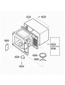 Oven Cavity Parts parts for Lg Wall Oven GT4175SPQ from AppliancePartsPros.com