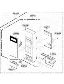 Controller Parts parts for Lg Wall Oven GT4175SPT from AppliancePartsPros.com