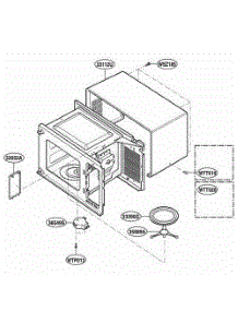 Oven Cavity Parts parts for Lg Wall Oven GT4175SPT from AppliancePartsPros.com