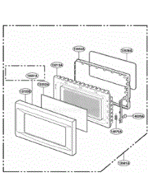 Door Parts parts for Lg Range GT4185SKB from AppliancePartsPros.com