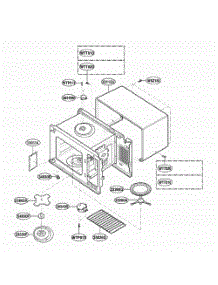 Oven Cavity Parts parts for Lg Wall Oven GT4185SKS from AppliancePartsPros.com