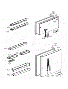 Main 3 parts for Lg Refrigerator GT515BWL from AppliancePartsPros.com