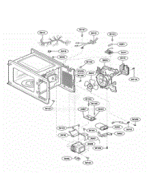 Interior Parts parts for Lg Wall Oven HMB402 from AppliancePartsPros.com