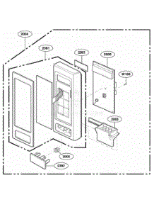 Control Panel Parts parts for Lg Wall Oven HMB405 from AppliancePartsPros.com