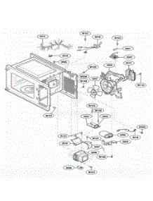 Interior Parts parts for Lg Wall Oven HMB405 from AppliancePartsPros.com