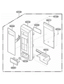 Control Parts parts for Lg Range JE1340WC from AppliancePartsPros.com