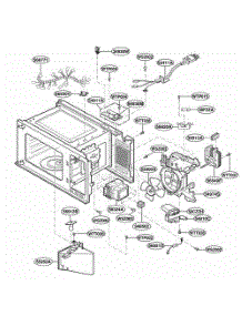 Interior Parts parts for Lg Range JE1340WC from AppliancePartsPros.com