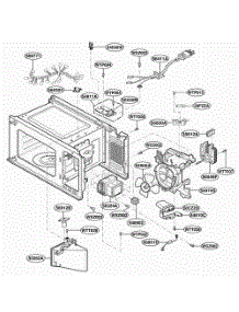 Interior Parts parts for Lg Range JE1360BC from AppliancePartsPros.com