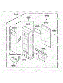 Control Parts parts for Lg Range JE1440BF002 from AppliancePartsPros.com