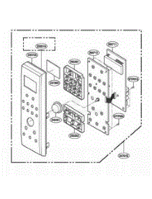 Control Parts parts for Lg Range JE1590CC from AppliancePartsPros.com