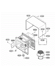 Oven Cavity Parts parts for Lg Range JE1590SC from AppliancePartsPros.com