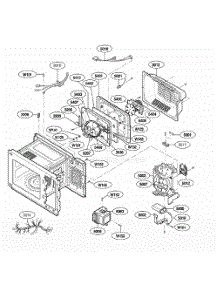 Interior Parts parts for Lg Range JE1590WH from AppliancePartsPros.com