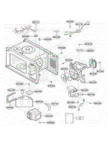 Interior Parts parts for Lg Range JE1860BH from AppliancePartsPros.com