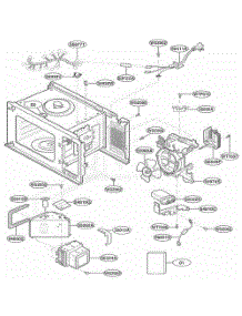 Interior Parts parts for Lg Wall Oven JE1860CH from AppliancePartsPros.com