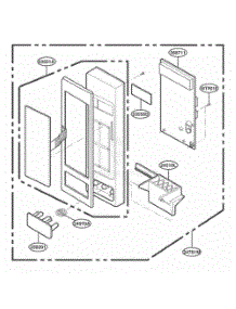 Control Panel Parts parts for Lg Range JE1860GB from AppliancePartsPros.com