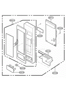 Controller Parts parts for Lg Wall Oven JE1860SH from AppliancePartsPros.com
