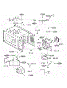 Interior Parts parts for Lg Wall Oven JE1860SH from AppliancePartsPros.com