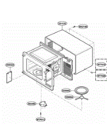 Oven Cavity Parts parts for Lg Range JES1039BJ from AppliancePartsPros.com
