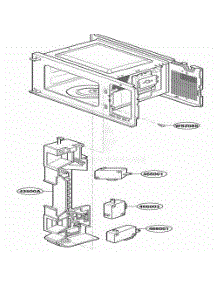 Latch Board Parts parts for Lg Range JES1039WJ from AppliancePartsPros.com