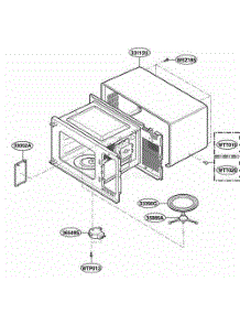 Oven Cavity Parts parts for Lg Range JES1039WJ from AppliancePartsPros.com