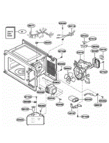 Interior Parts parts for Lg Wall Oven JES1133WD from AppliancePartsPros.com