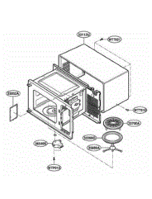 Oven Cavity Parts parts for Lg Wall Oven JES1133WD from AppliancePartsPros.com