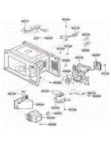 Interior Parts parts for Lg Range JES1339BC from AppliancePartsPros.com