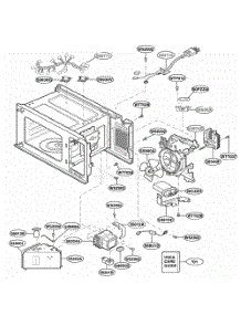 Interior Parts 1 parts for Lg Wall Oven JES1339WC from AppliancePartsPros.com