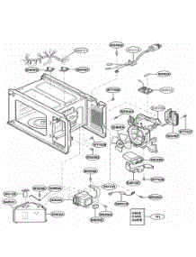 Interior Parts 2 parts for Lg Wall Oven JES1339WC from AppliancePartsPros.com