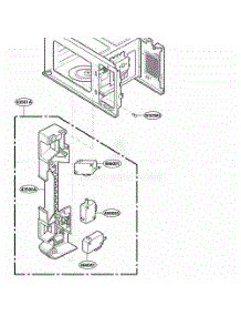 Latch Board Parts parts for Lg Range JES1351PWD from AppliancePartsPros.com