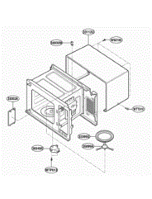 Oven Cavity Parts parts for Lg Wall Oven JES1351WB from AppliancePartsPros.com