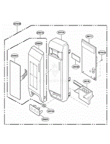 Control Panel Parts parts for Lg Range JES1358WJ from AppliancePartsPros.com