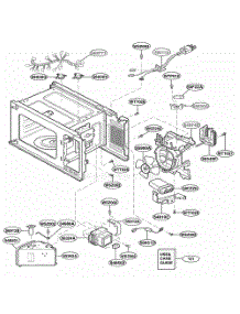 Interior Parts 1 parts for Lg Range JES1358WJ from AppliancePartsPros.com