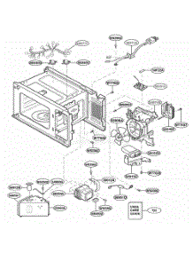 Interior Parts 2 parts for Lg Range JES1358WJ from AppliancePartsPros.com