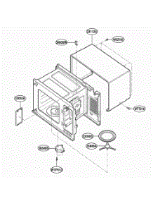 Oven Cavity Parts parts for Lg Range JES1358WJ from AppliancePartsPros.com