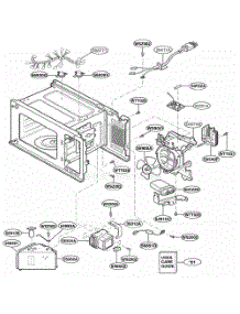 Interior Parts 2 parts for Lg Range JES1451BJ from AppliancePartsPros.com