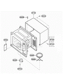 Oven Cavity Parts parts for Lg Range JES1451BJ from AppliancePartsPros.com