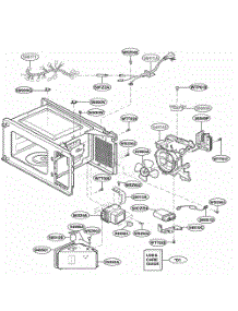 Interior Parts 1 parts for Lg Range JES1656BH from AppliancePartsPros.com