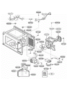 Interior Parts 1 parts for Lg Range JES1656WH from AppliancePartsPros.com