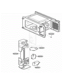 Latch Board Parts parts for Lg Range JES1656WH from AppliancePartsPros.com
