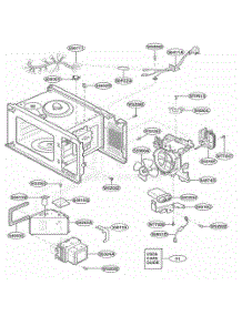 Interior Parts parts for Lg Range JES1851AB from AppliancePartsPros.com