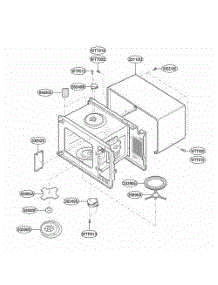 Oven Cavity Parts parts for Lg Range JES1851AB from AppliancePartsPros.com