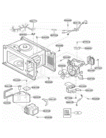 Interior Parts parts for Lg Range JES1851SB from AppliancePartsPros.com