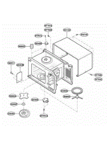 Oven Cavity Parts parts for Lg Wall Oven JES1855PBH from AppliancePartsPros.com